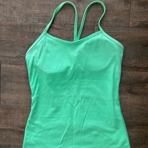 Lululemon Power Y tank with built in bra